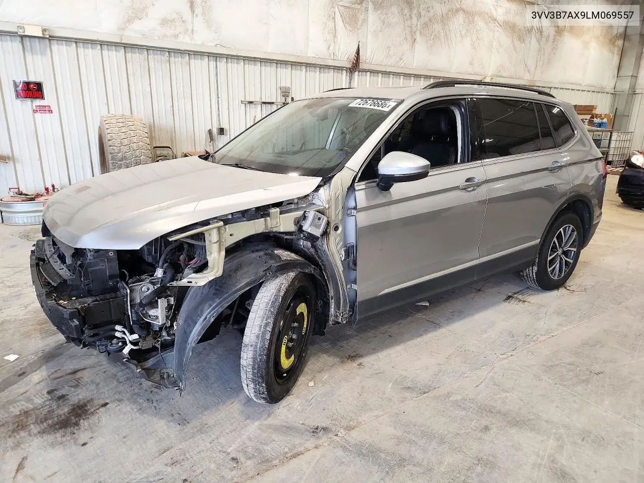 VOLKSWAGEN TIGUAN 2020, VIN 3VV3B7AX9LM069557