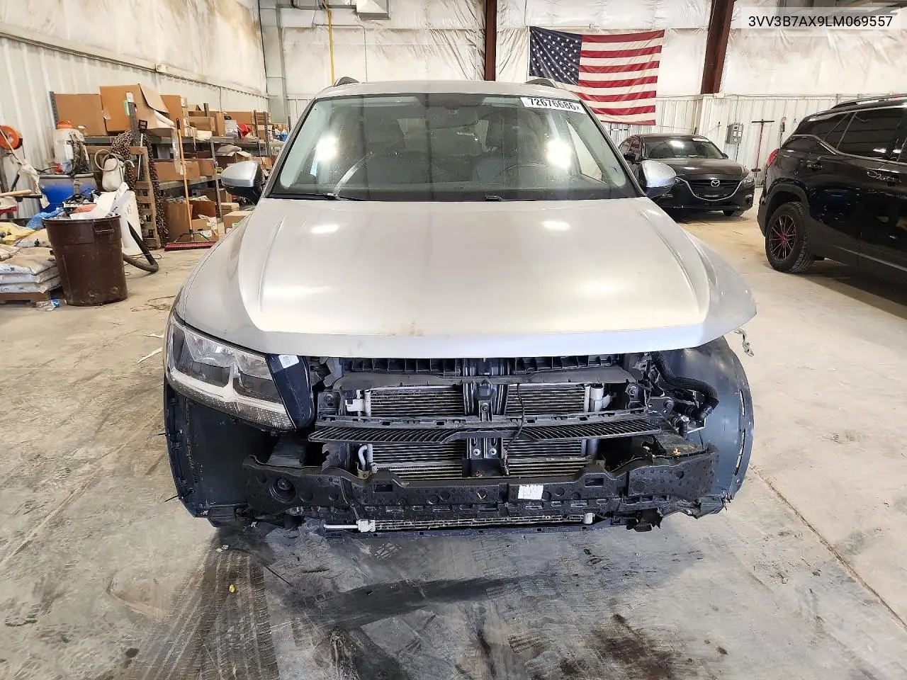 2020 VOLKSWAGEN TIGUAN VIN 3VV3B7AX9LM069557 — фото 5