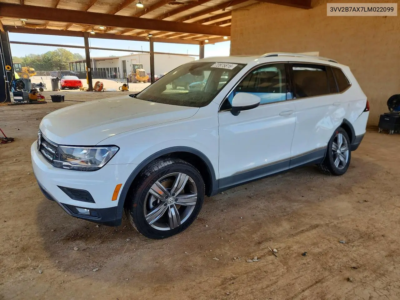 VOLKSWAGEN TIGUAN 2020, VIN 3VV2B7AX7LM022099