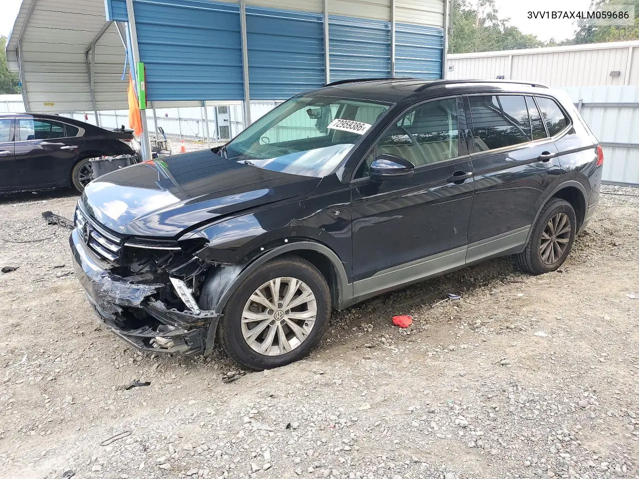 VOLKSWAGEN TIGUAN 2020, VIN 3VV1B7AX4LM059686