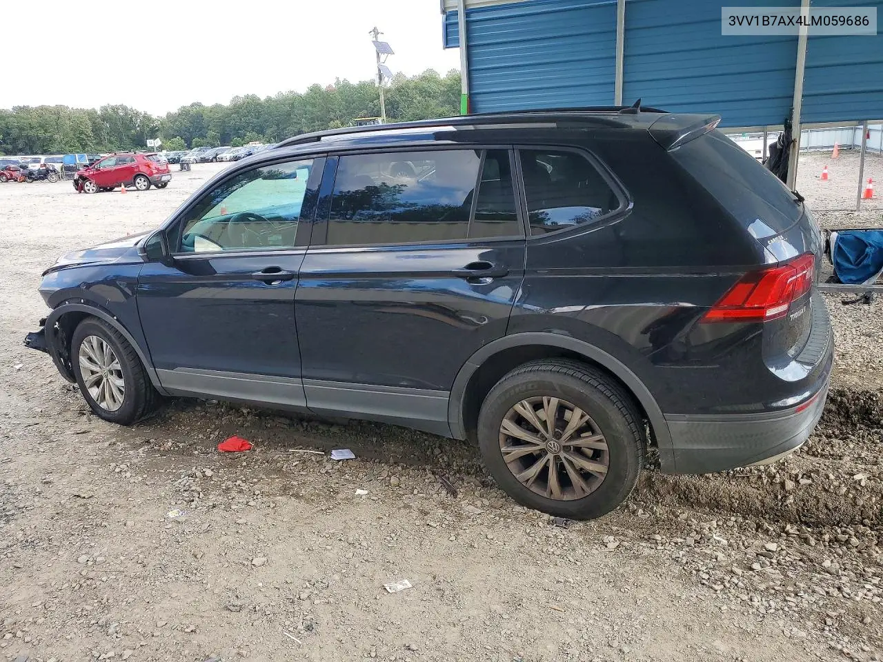 2020 VOLKSWAGEN TIGUAN VIN 3VV1B7AX4LM059686 — фото 2