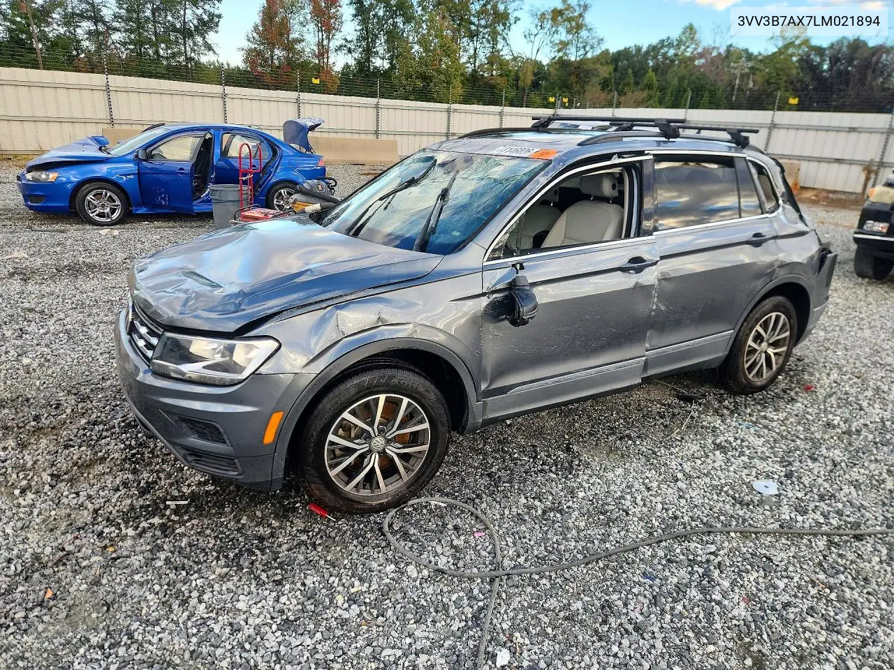 VOLKSWAGEN TIGUAN 2020, VIN 3VV3B7AX7LM021894