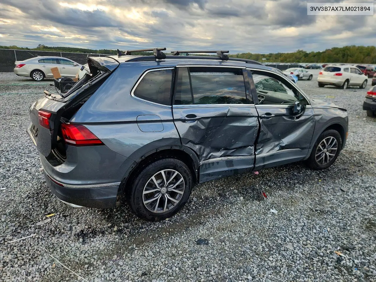 2020 VOLKSWAGEN TIGUAN VIN 3VV3B7AX7LM021894 — фото 3