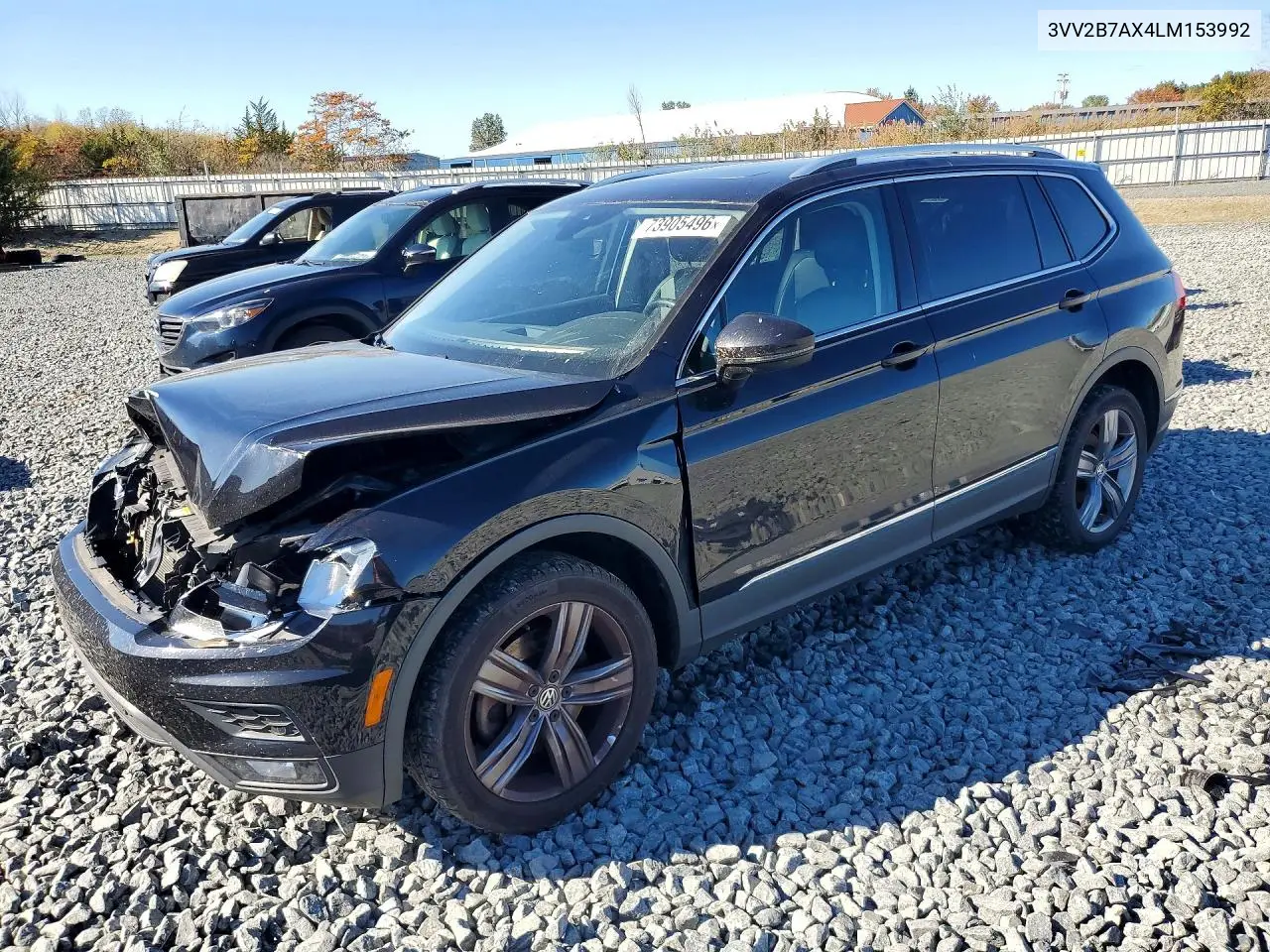 VOLKSWAGEN TIGUAN 2020, VIN 3VV2B7AX4LM153992