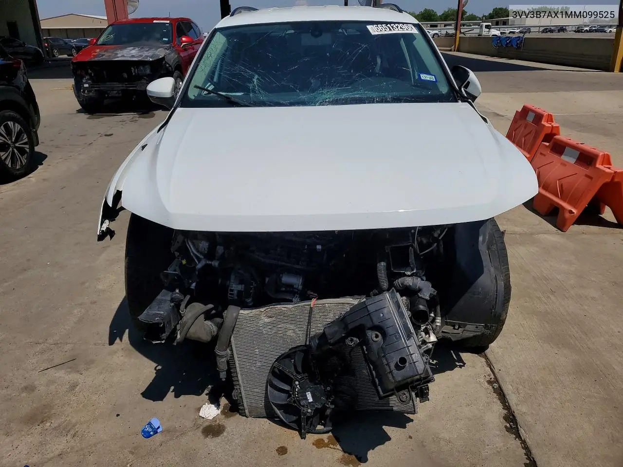 2021 VOLKSWAGEN TIGUAN VIN 3VV3B7AX1MM099525 — фото 5