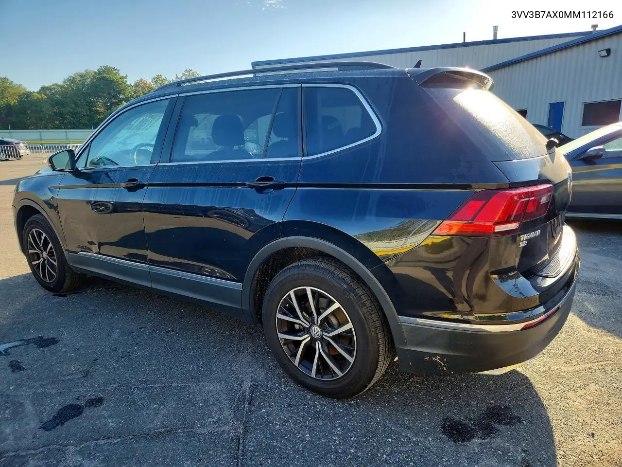2021 VOLKSWAGEN TIGUAN VIN 3VV3B7AX0MM112166 — фото 2