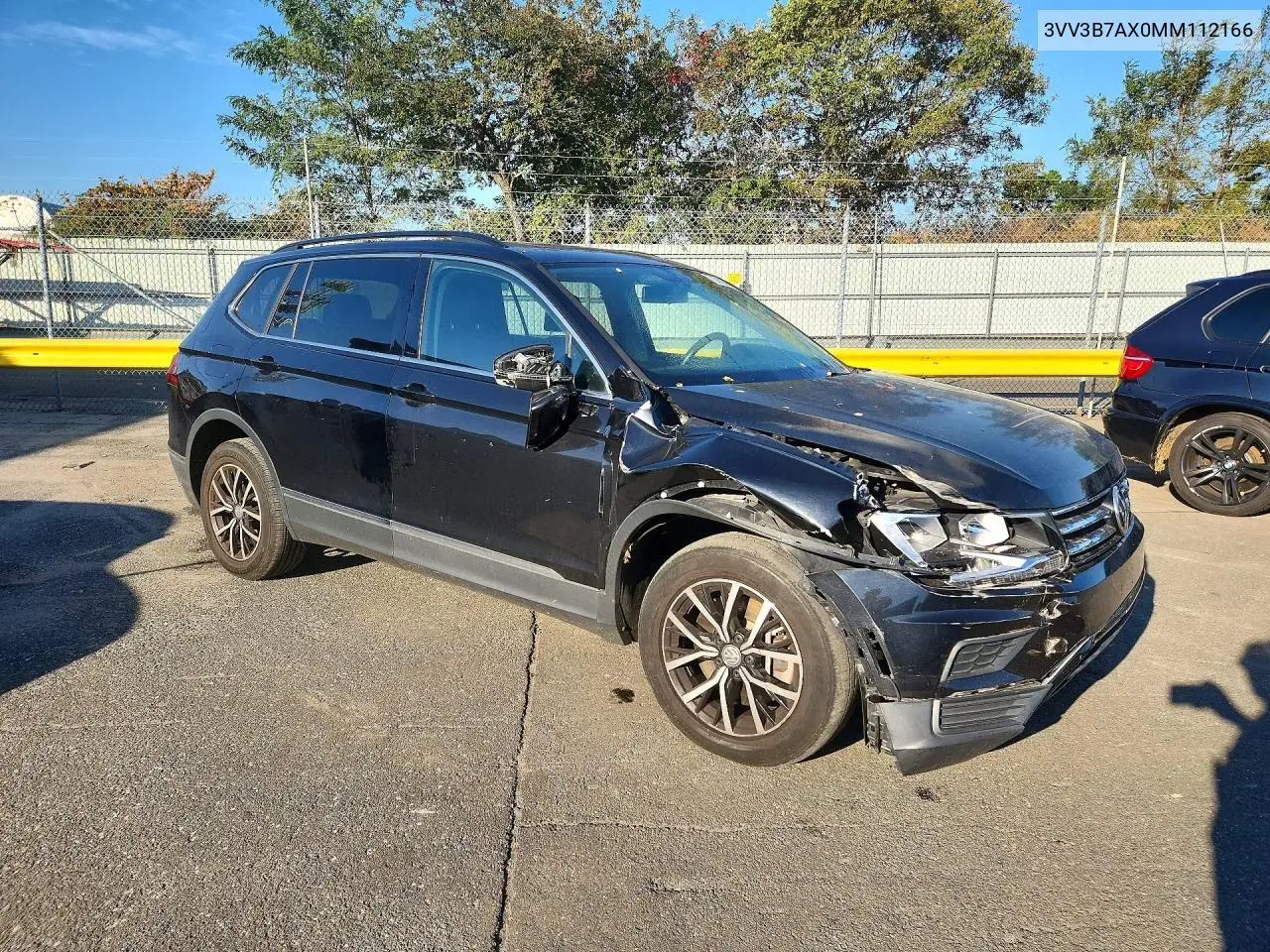 2021 VOLKSWAGEN TIGUAN VIN 3VV3B7AX0MM112166 — фото 4