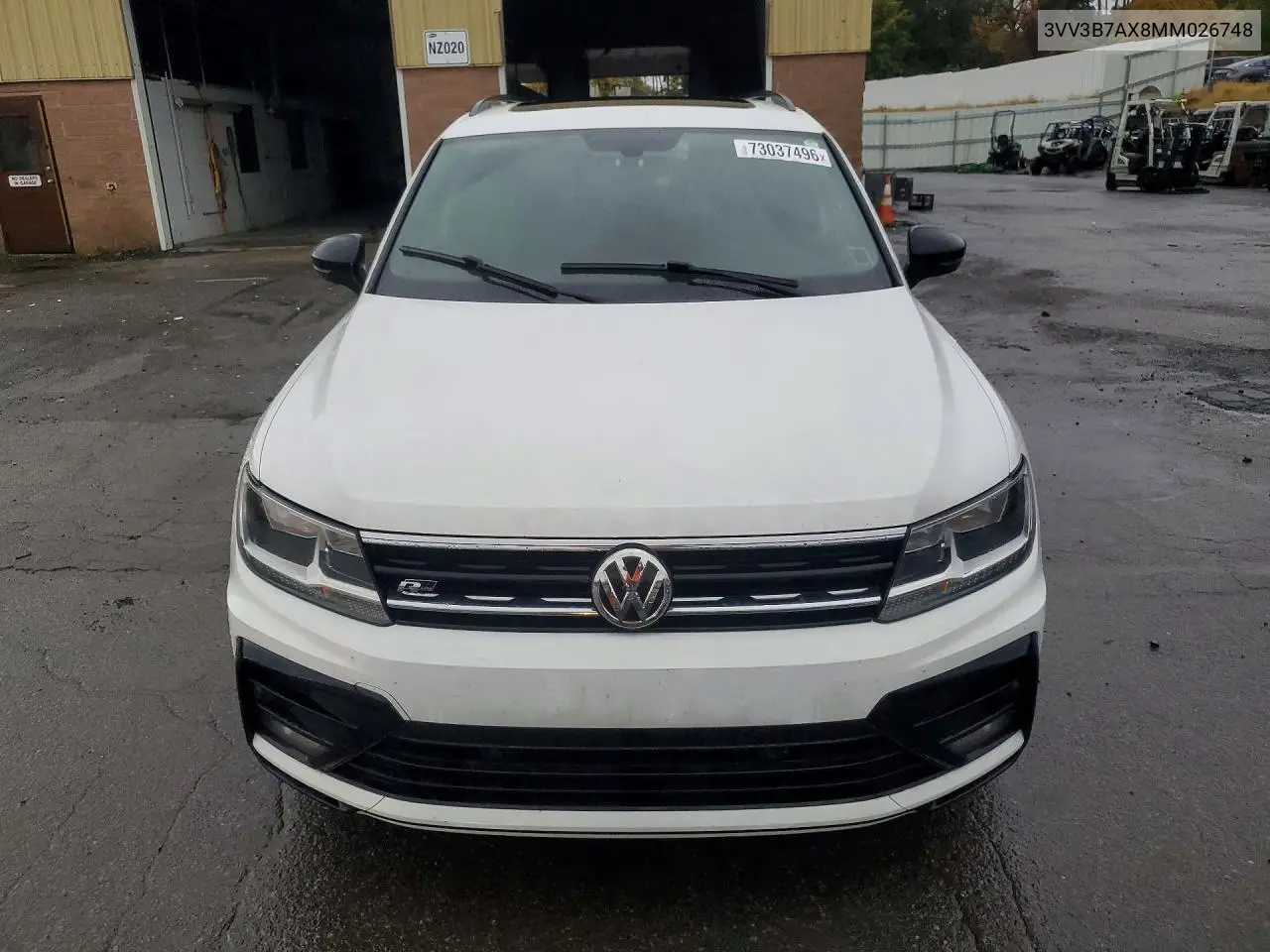 2021 VOLKSWAGEN TIGUAN VIN 3VV3B7AX8MM026748 — фото 5