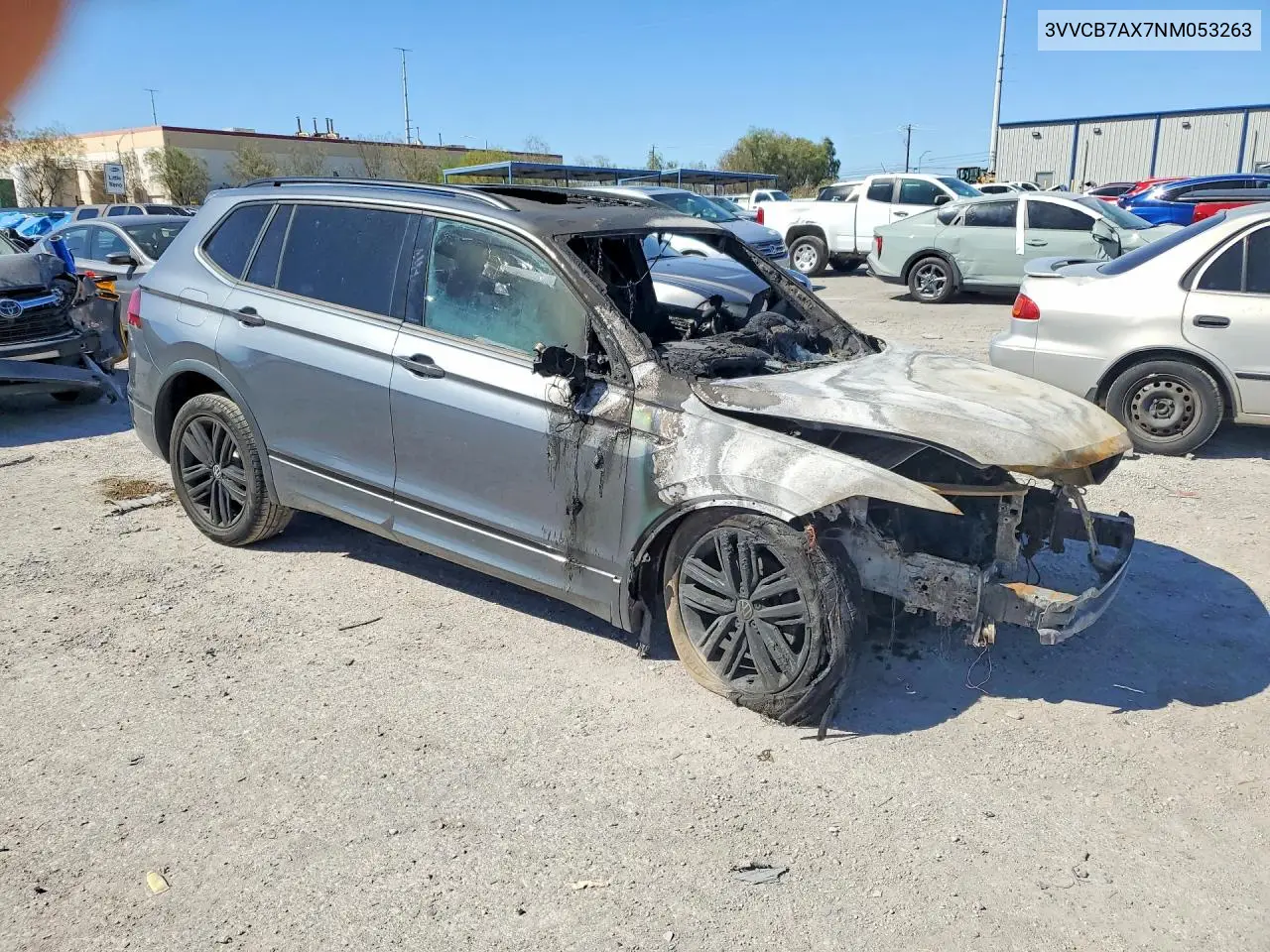 2022 VOLKSWAGEN TIGUAN VIN 3VVCB7AX7NM053263 — фото 4