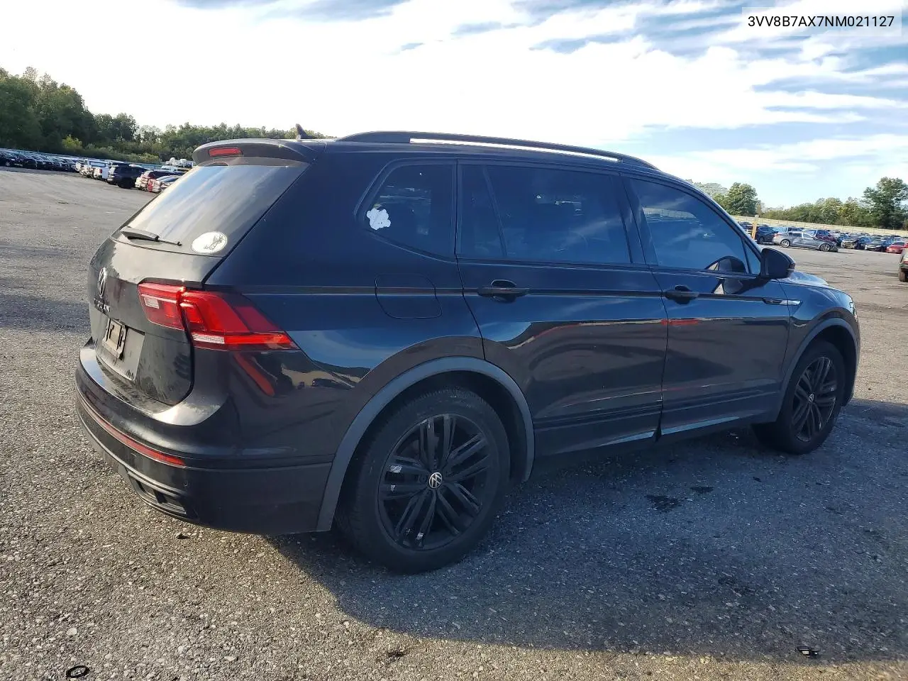 2022 VOLKSWAGEN TIGUAN VIN 3VV8B7AX7NM021127 — фото 3