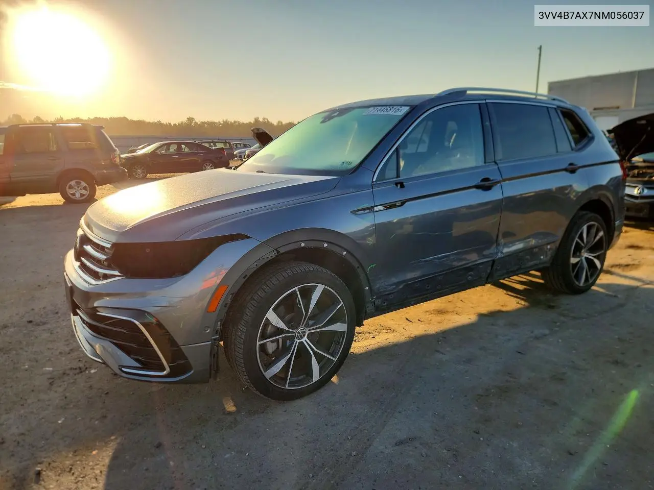 VOLKSWAGEN TIGUAN 2022, VIN 3VV4B7AX7NM056037