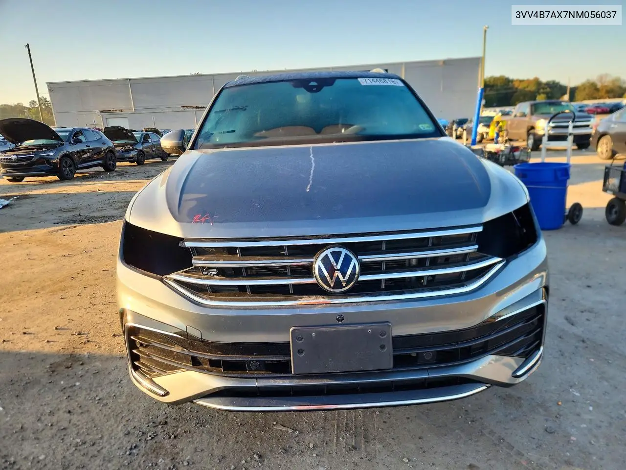 2022 VOLKSWAGEN TIGUAN VIN 3VV4B7AX7NM056037 — фото 5