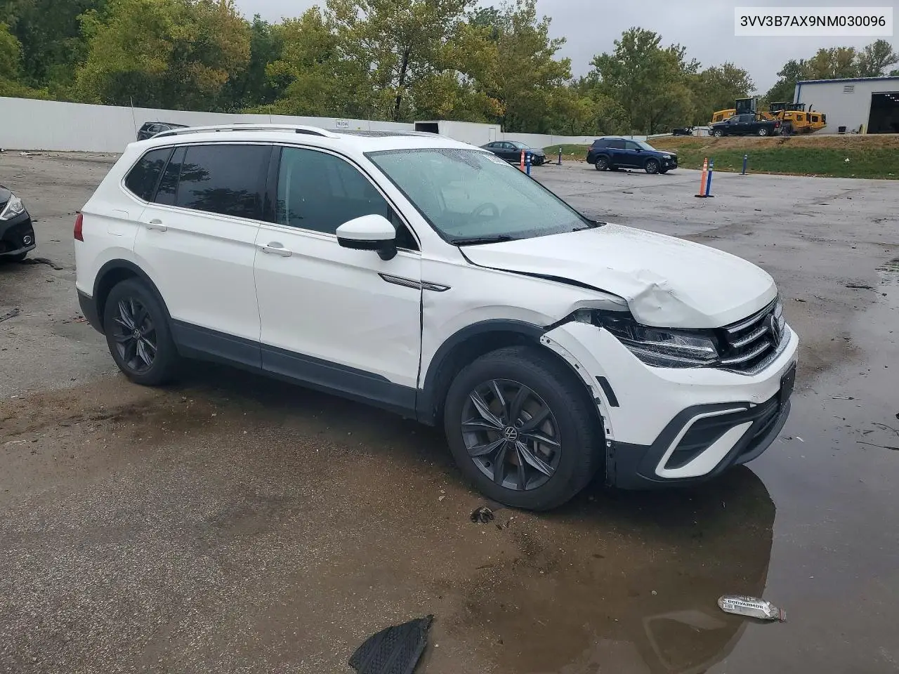 2022 VOLKSWAGEN TIGUAN VIN 3VV3B7AX9NM030096 — фото 4