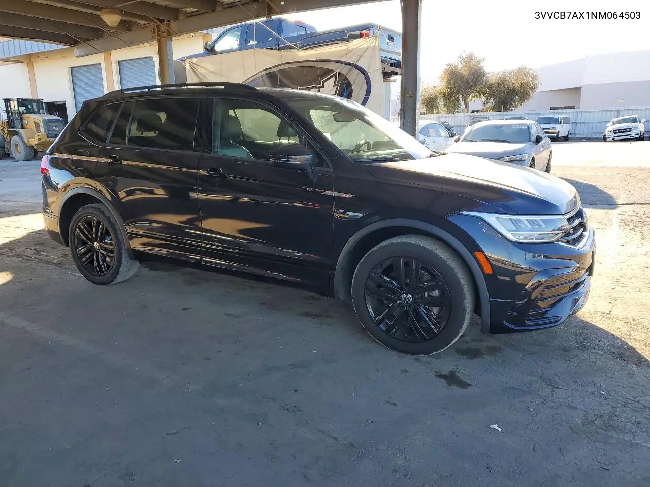 2022 VOLKSWAGEN TIGUAN VIN 3VVCB7AX1NM064503 — фото 4