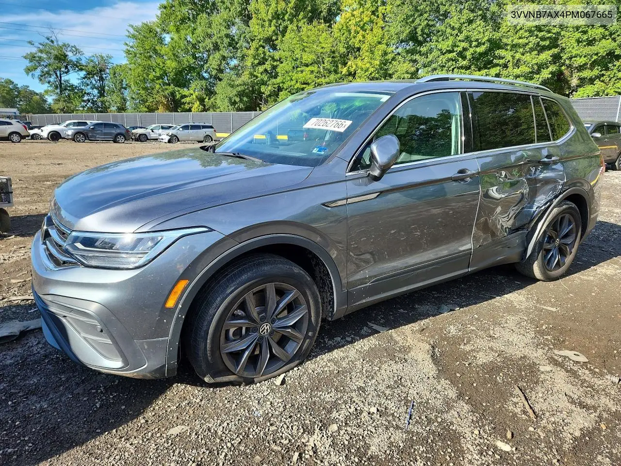 VOLKSWAGEN TIGUAN 2023, VIN 3VVNB7AX4PM067665