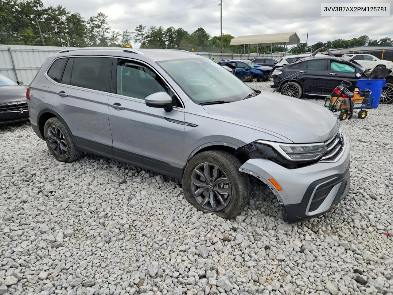 2023 VOLKSWAGEN TIGUAN VIN 3VV3B7AX2PM125781 — фото 4