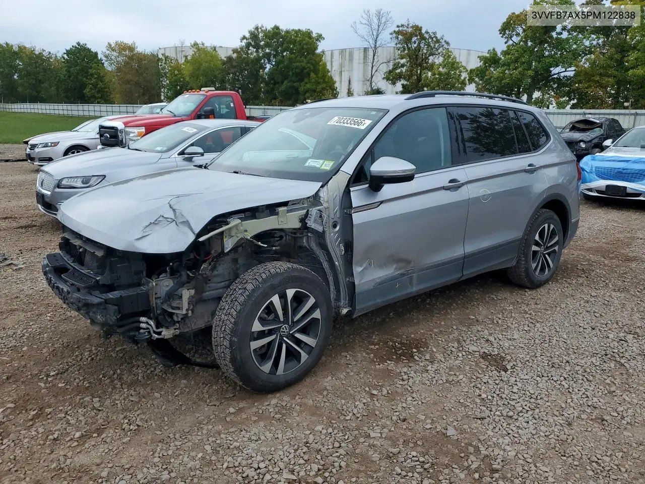 VOLKSWAGEN TIGUAN 2023, VIN 3VVFB7AX5PM122838