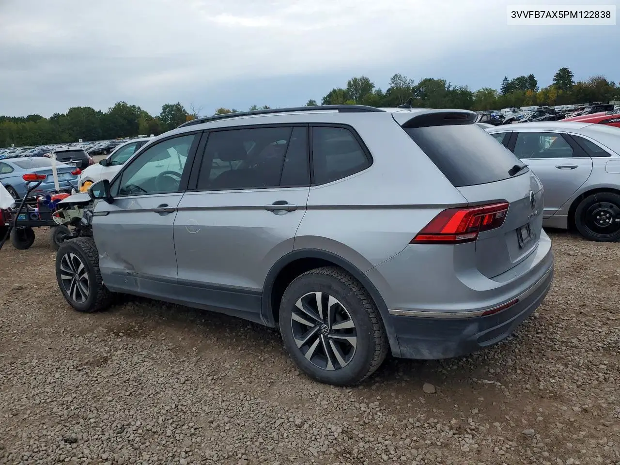 2023 VOLKSWAGEN TIGUAN VIN 3VVFB7AX5PM122838 — фото 2