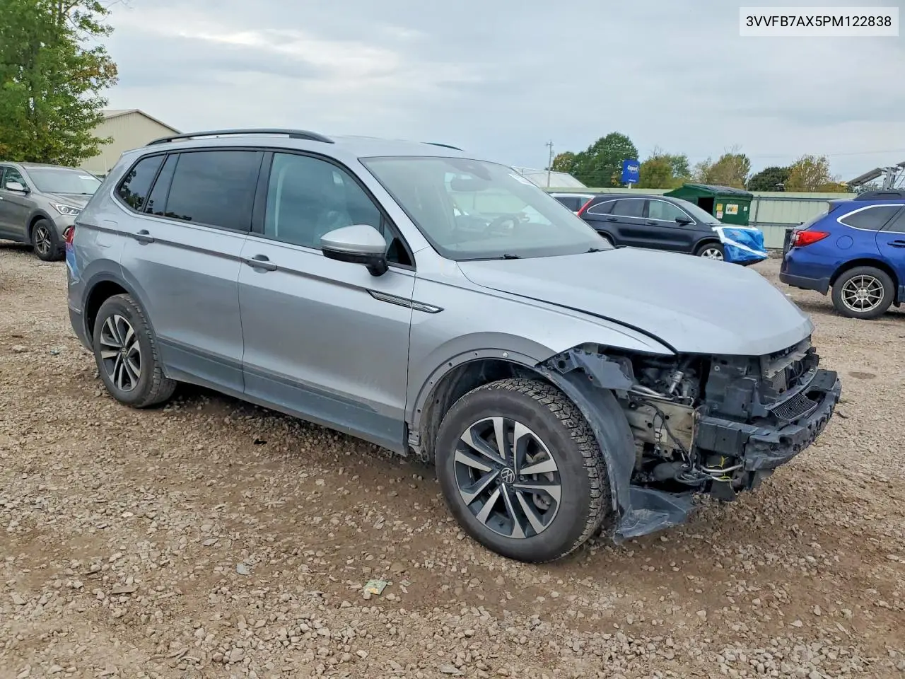 2023 VOLKSWAGEN TIGUAN VIN 3VVFB7AX5PM122838 — фото 4