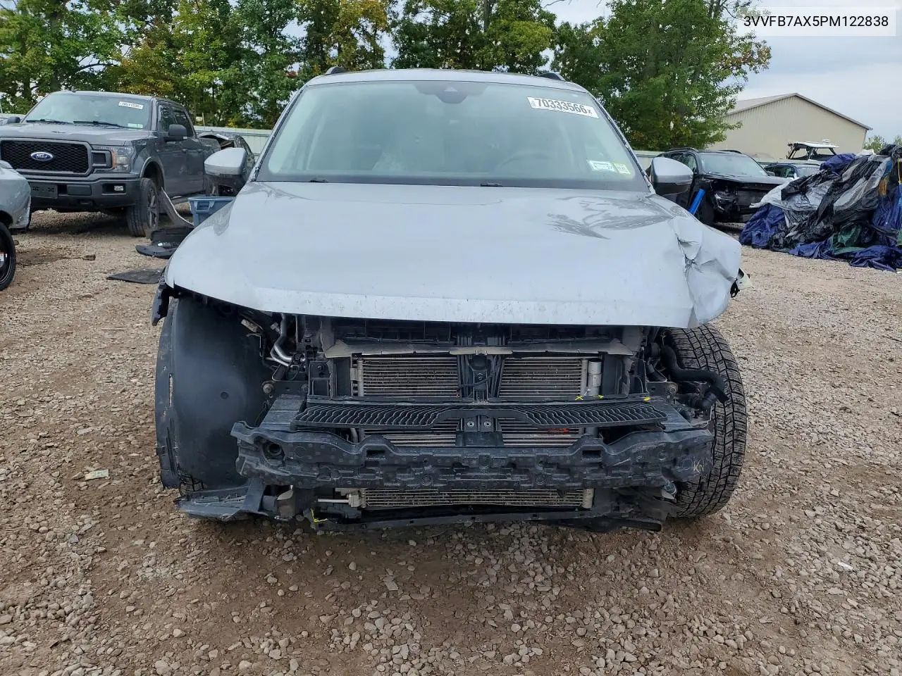 2023 VOLKSWAGEN TIGUAN VIN 3VVFB7AX5PM122838 — фото 5