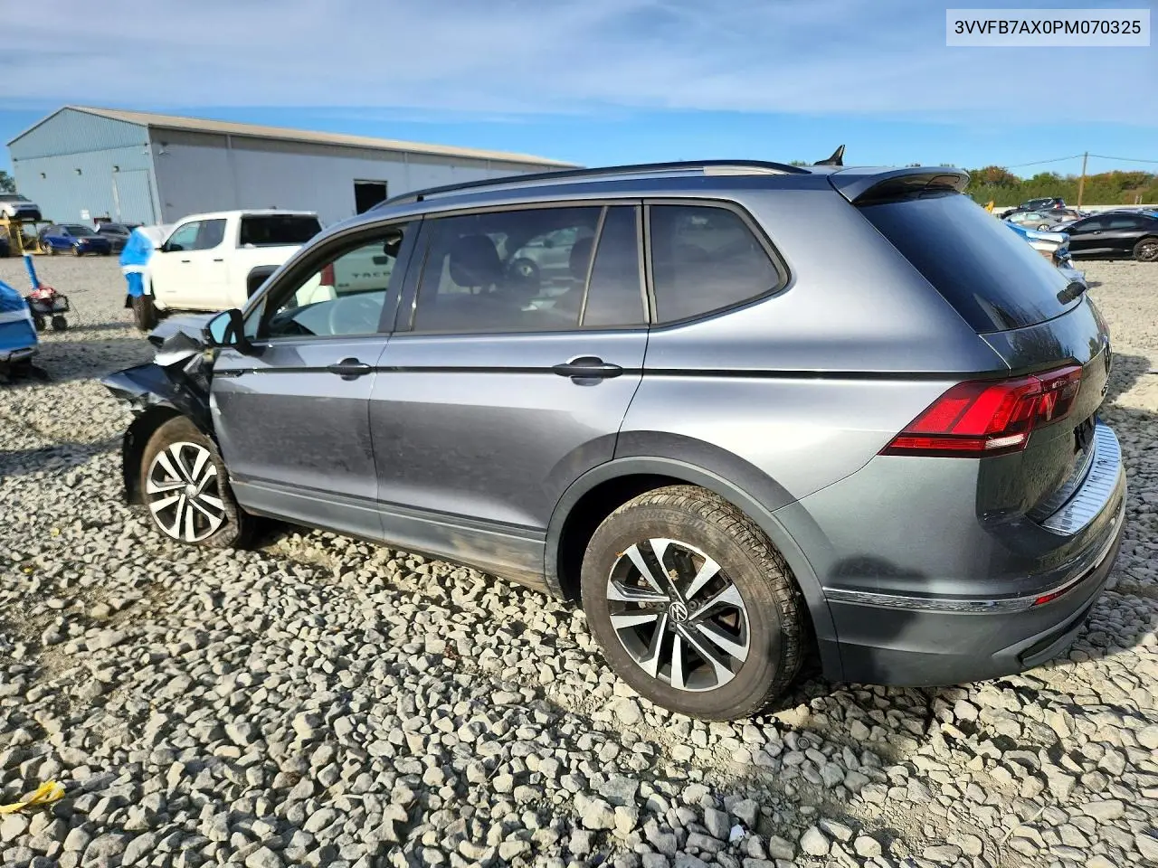 2023 VOLKSWAGEN TIGUAN VIN 3VVFB7AX0PM070325 — фото 2
