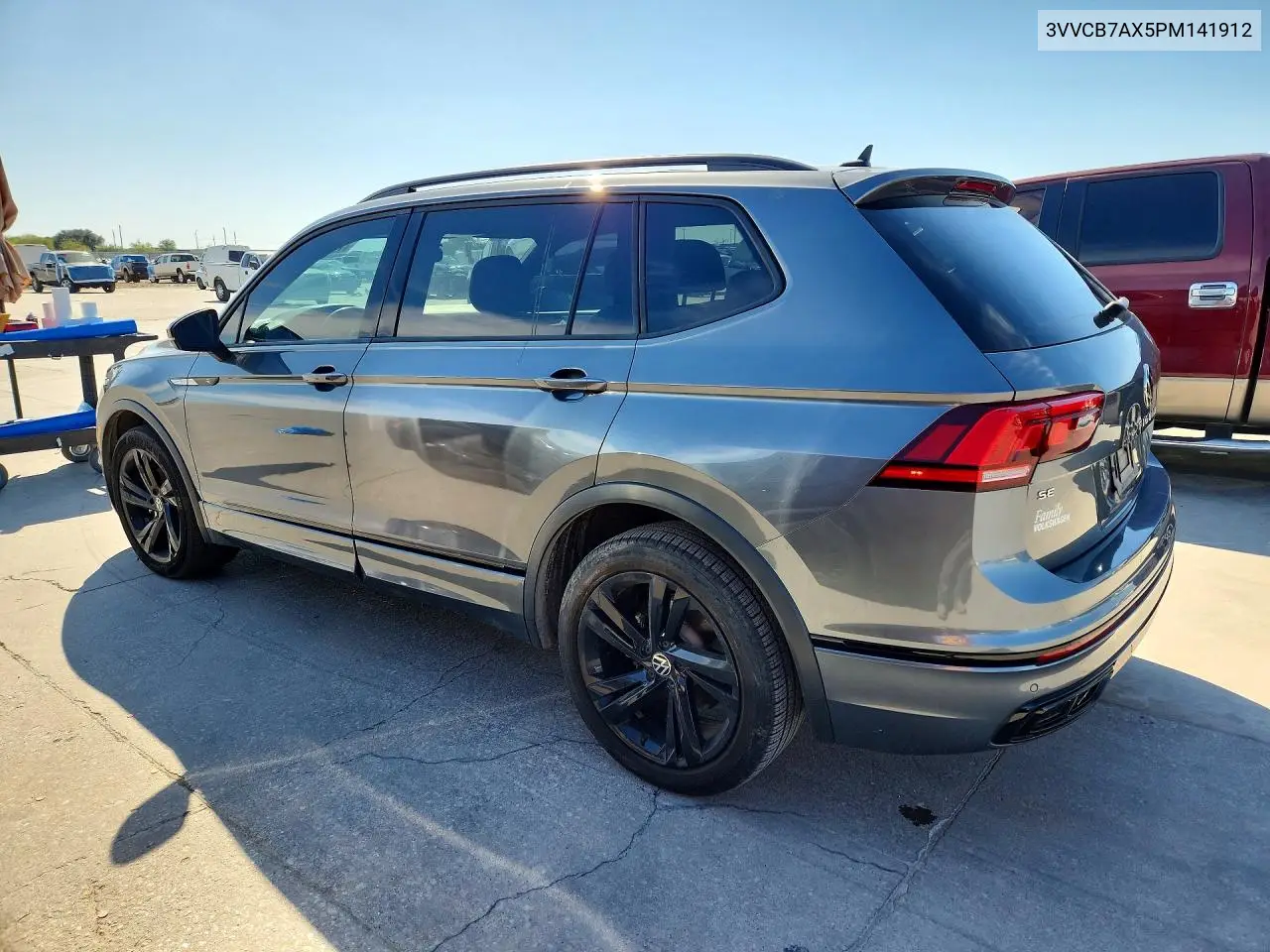 2023 VOLKSWAGEN TIGUAN VIN 3VVCB7AX5PM141912 — фото 2
