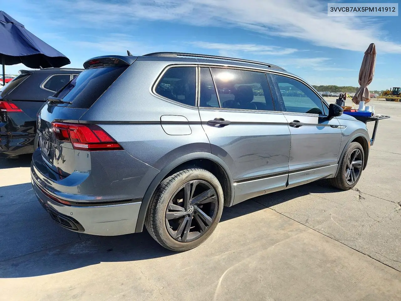 2023 VOLKSWAGEN TIGUAN VIN 3VVCB7AX5PM141912 — фото 3