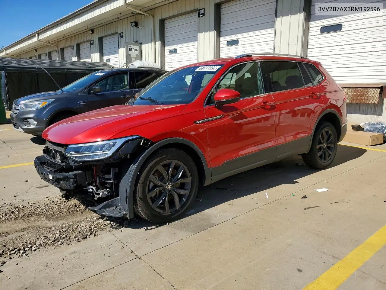 VOLKSWAGEN TIGUAN 2024, VIN 3VV2B7AX3RM192596