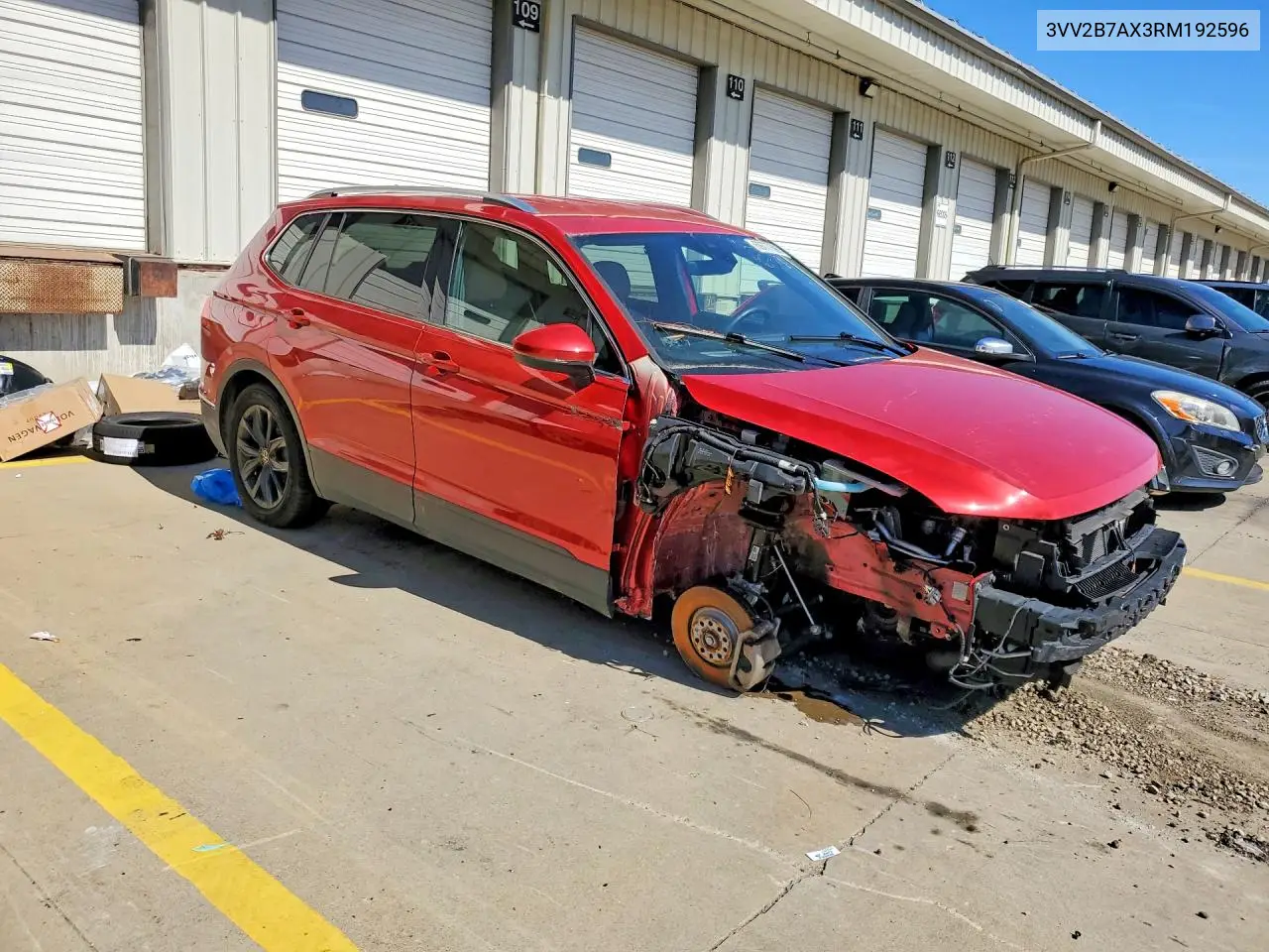 2024 VOLKSWAGEN TIGUAN VIN 3VV2B7AX3RM192596 — фото 4