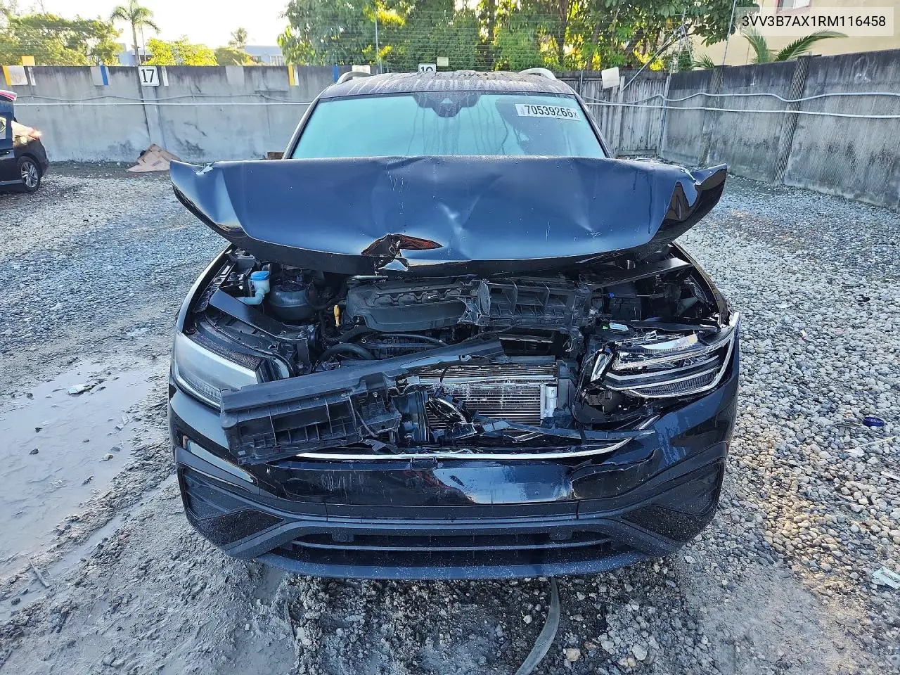 2024 VOLKSWAGEN TIGUAN VIN 3VV3B7AX1RM116458 — фото 5