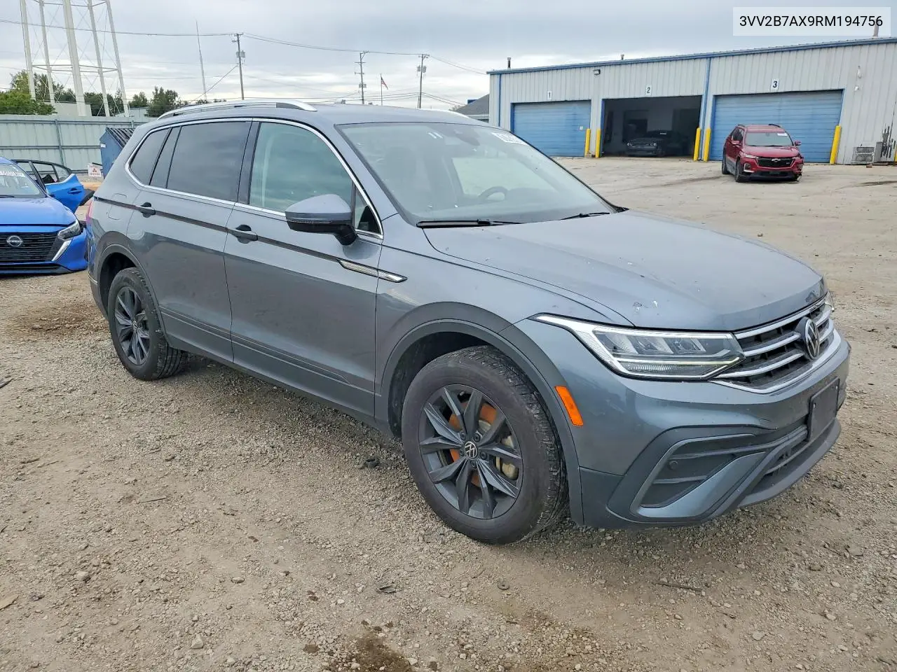 2024 VOLKSWAGEN TIGUAN VIN 3VV2B7AX9RM194756 — фото 4