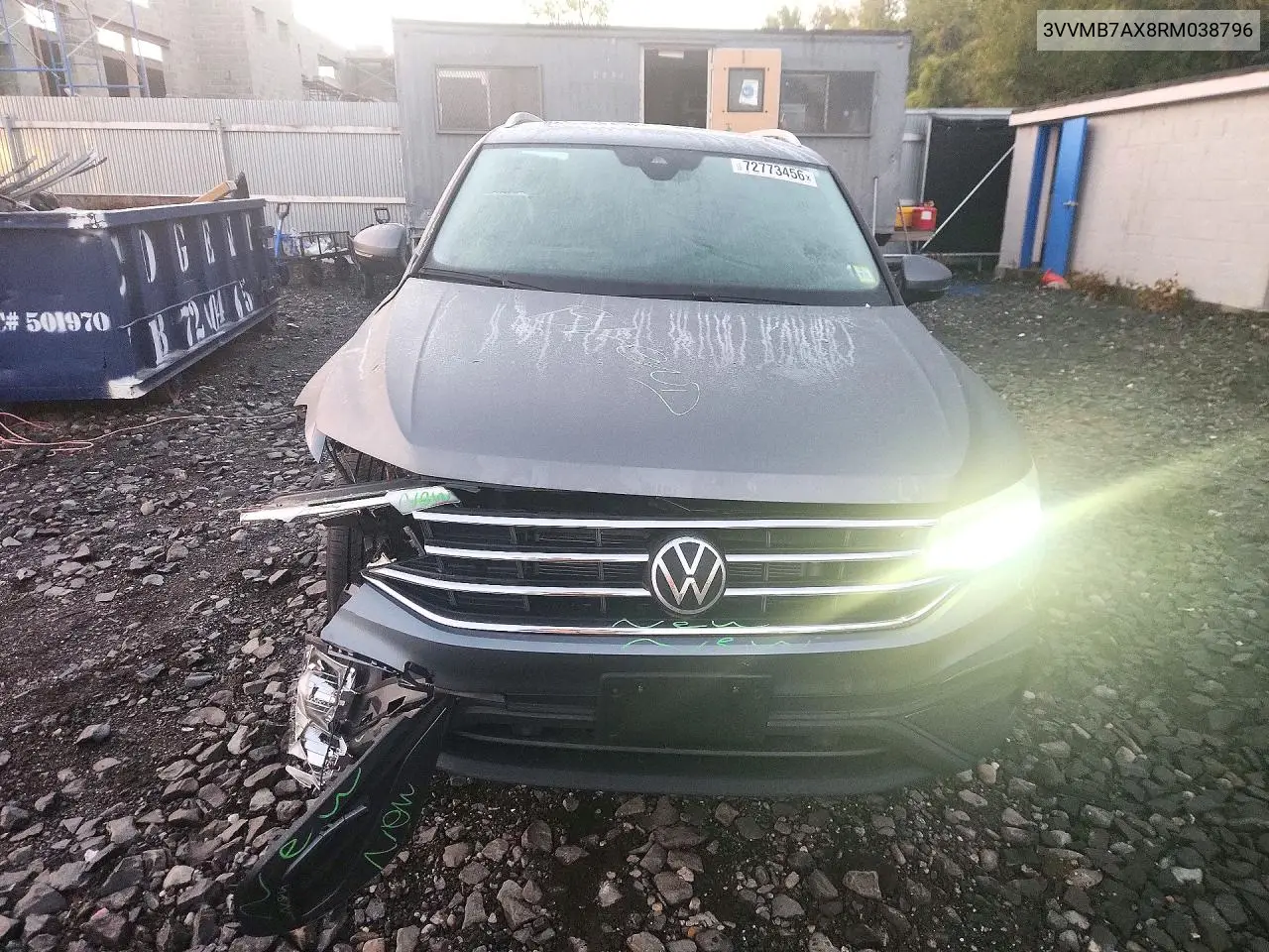 2024 VOLKSWAGEN TIGUAN VIN 3VVMB7AX8RM038796 — фото 5