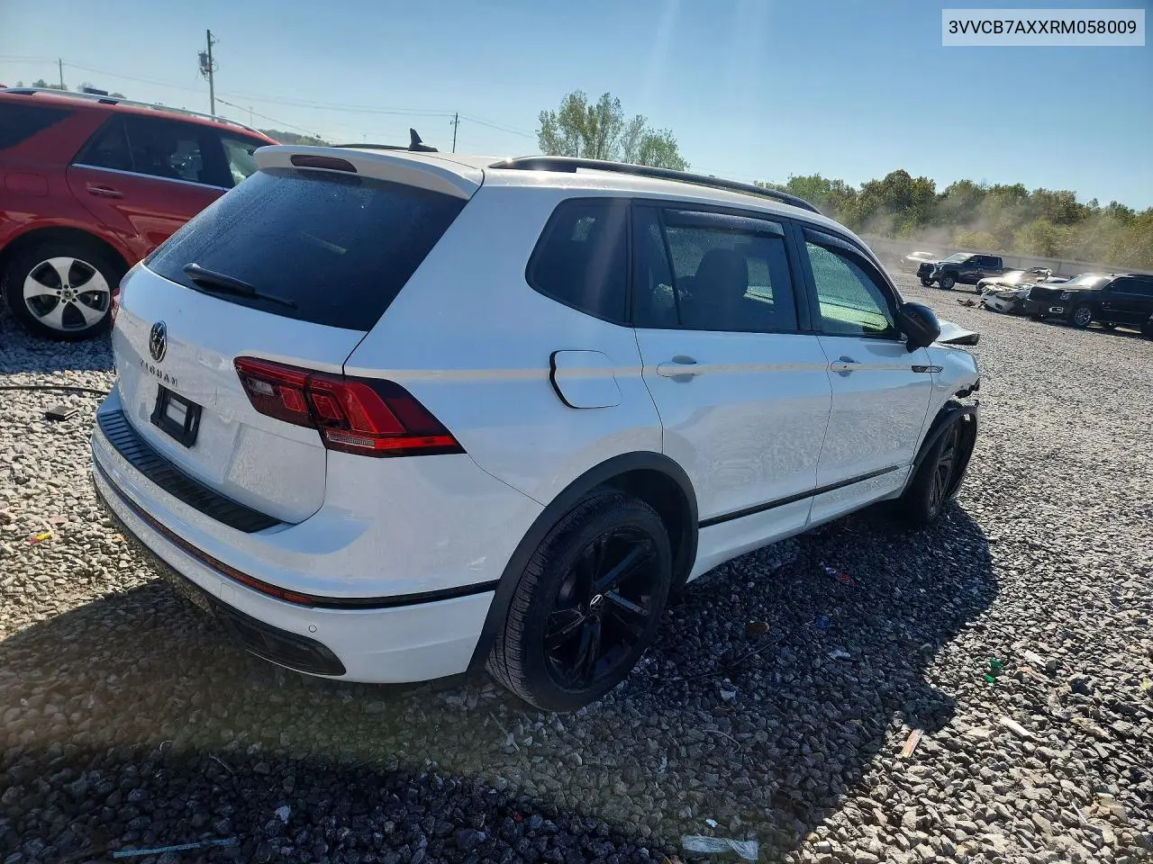 2024 VOLKSWAGEN TIGUAN VIN 3VVCB7AXXRM058009 — фото 3