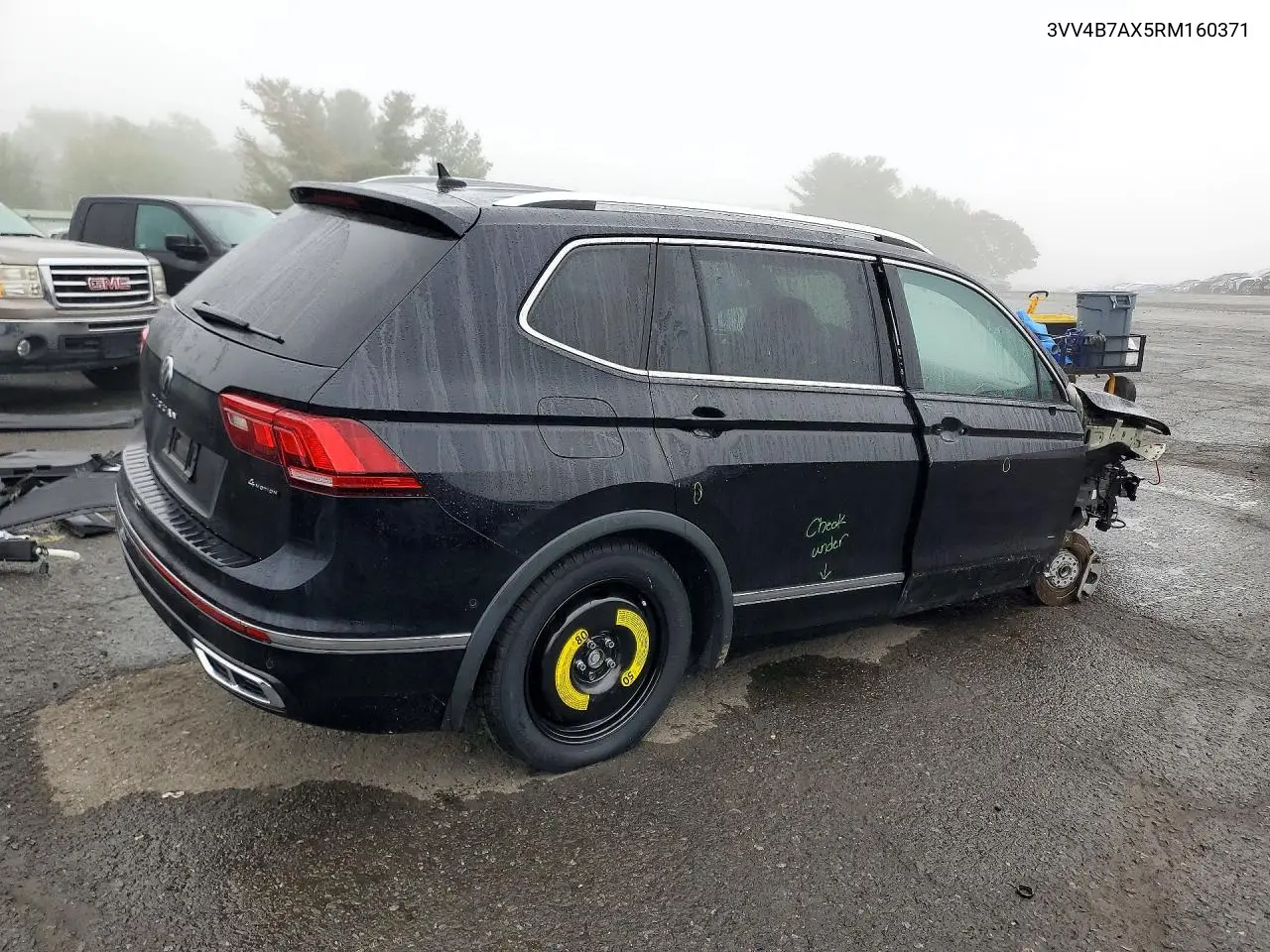 2024 VOLKSWAGEN TIGUAN VIN 3VV4B7AX5RM160371 — фото 3