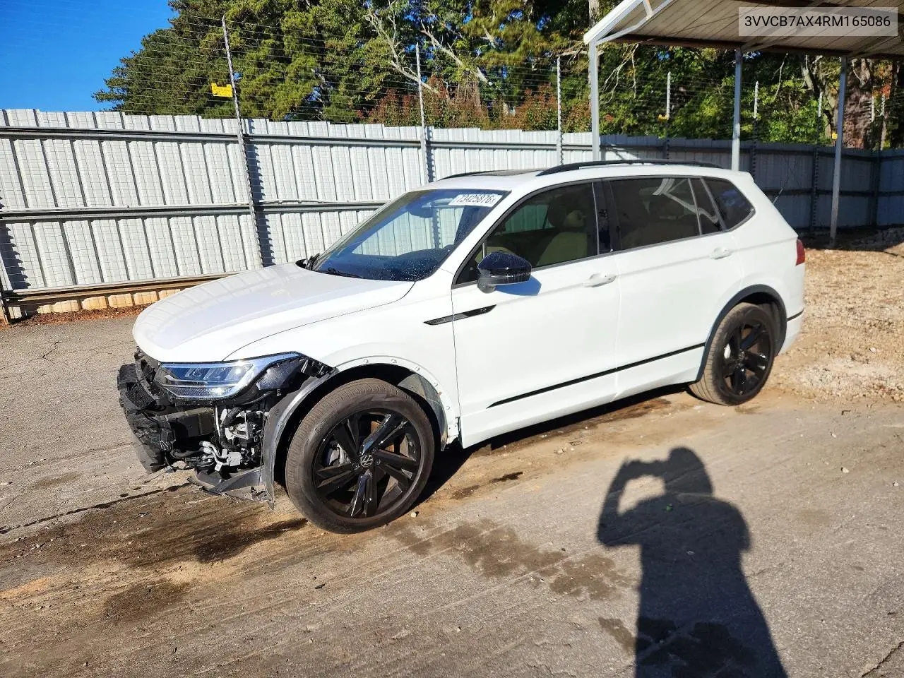 VOLKSWAGEN TIGUAN 2024, VIN 3VVCB7AX4RM165086