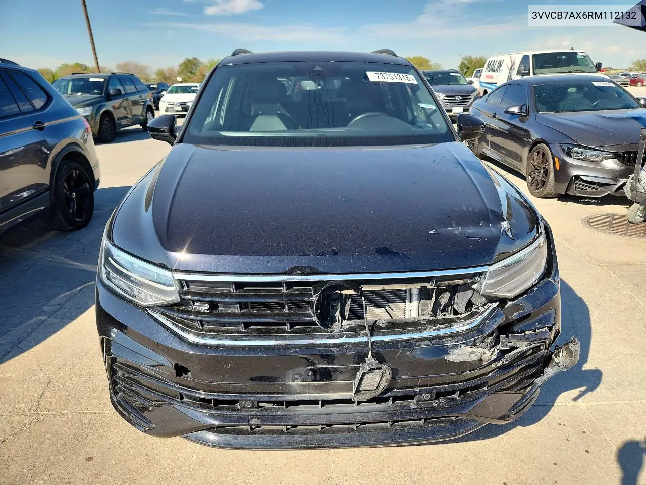 2024 VOLKSWAGEN TIGUAN VIN 3VVCB7AX6RM112132 — фото 5