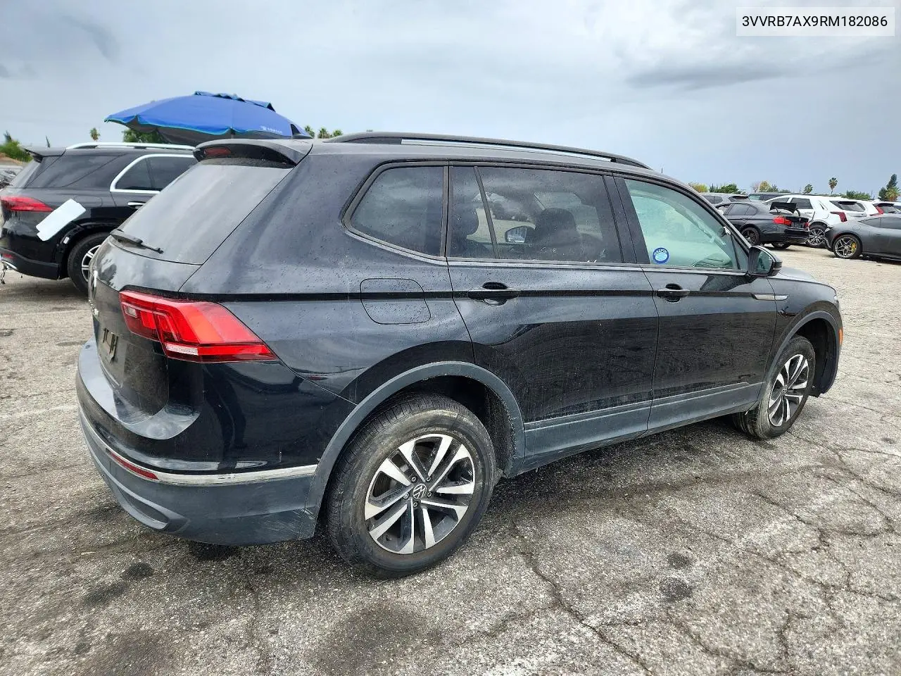 2024 VOLKSWAGEN TIGUAN VIN 3VVRB7AX9RM182086 — фото 3