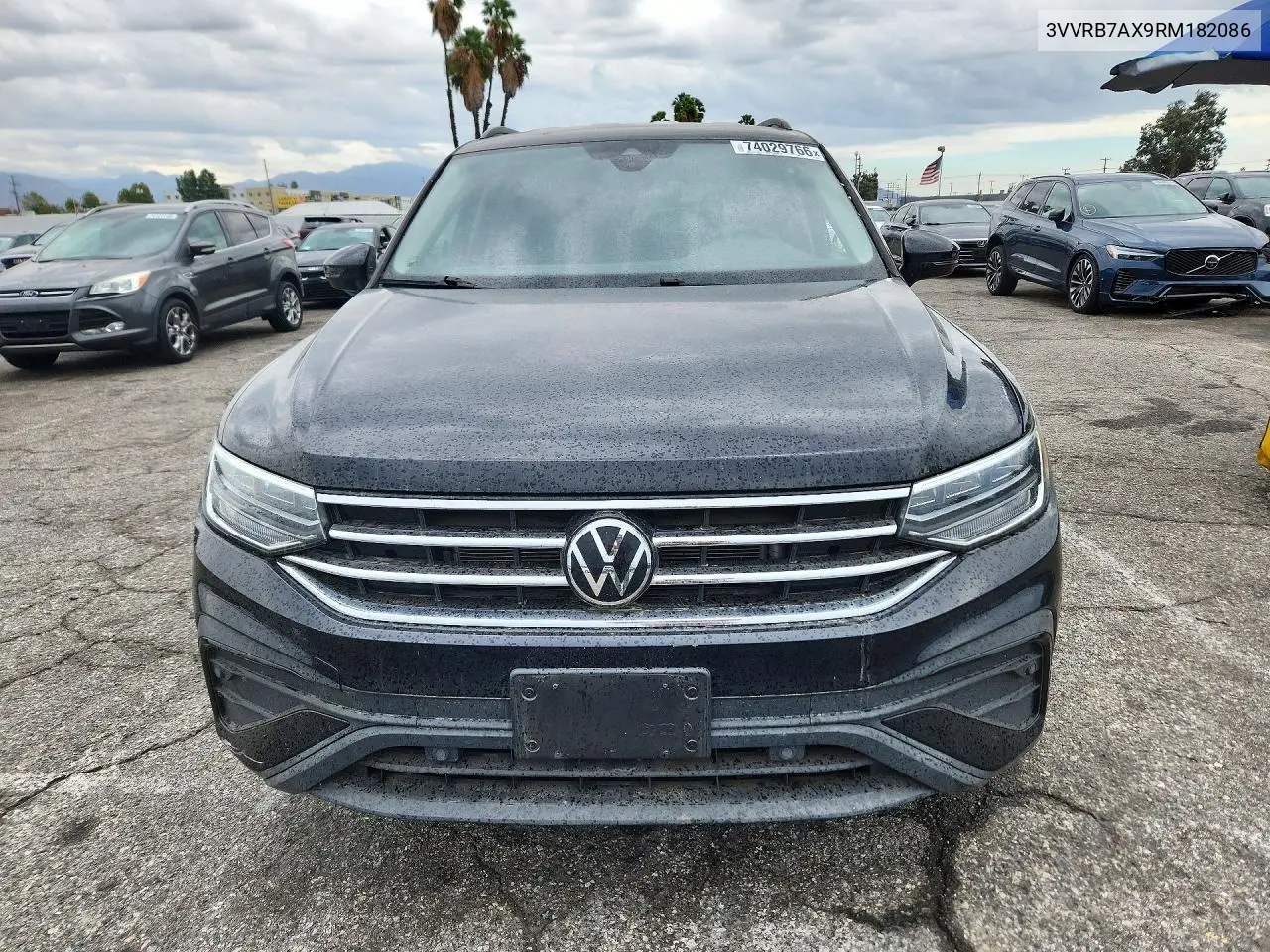 2024 VOLKSWAGEN TIGUAN VIN 3VVRB7AX9RM182086 — фото 5