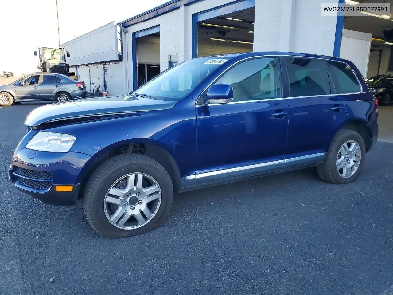 VOLKSWAGEN TOUAREG 2005, VIN WVGZM77L85D077991