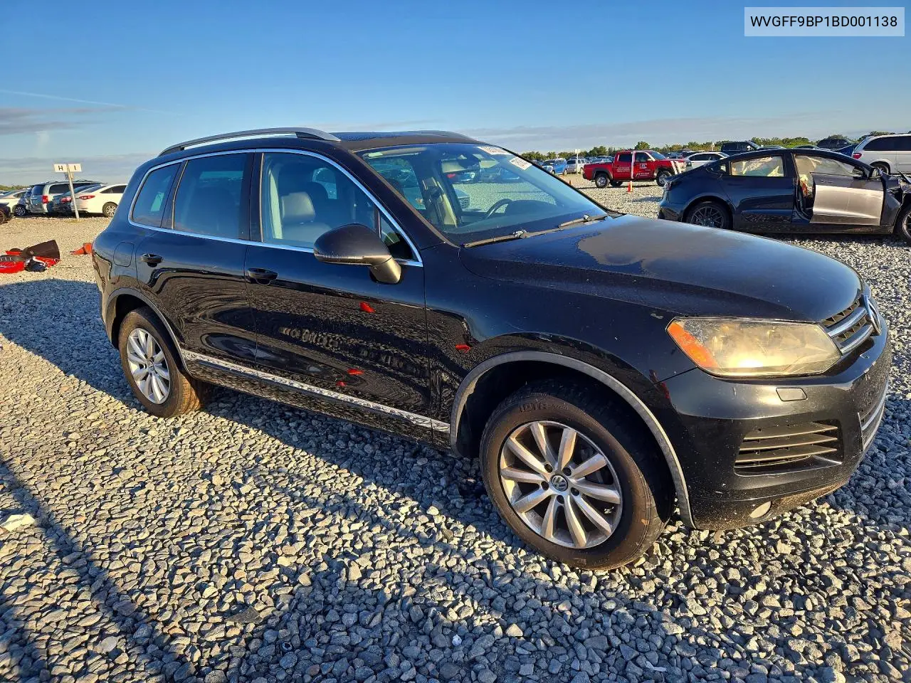 2011 VOLKSWAGEN TOUAREG VIN WVGFF9BP1BD001138 — фото 4