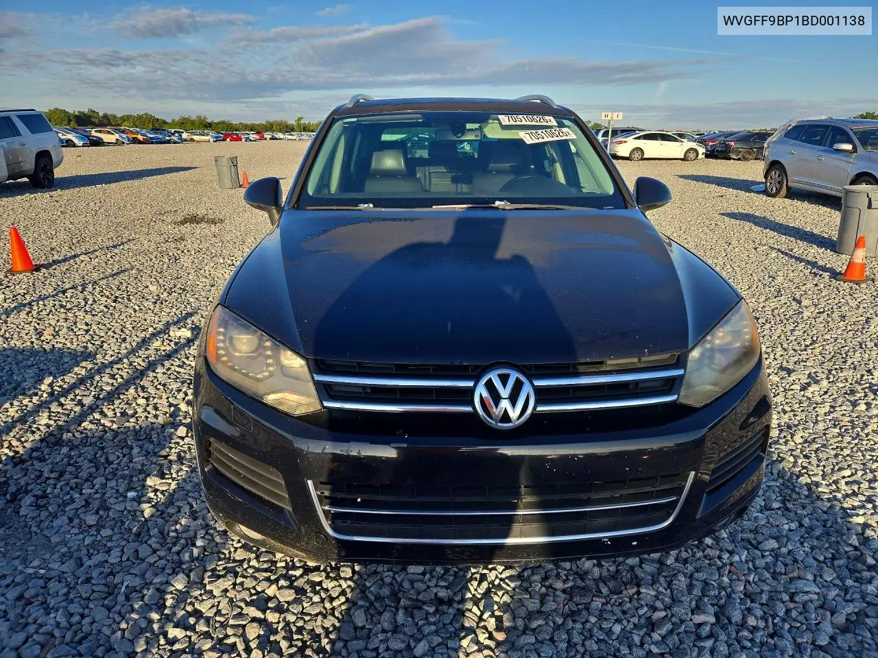 2011 VOLKSWAGEN TOUAREG VIN WVGFF9BP1BD001138 — фото 5