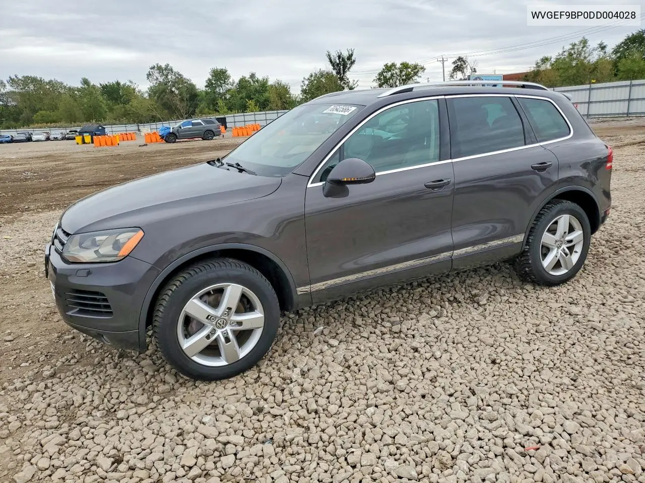 VOLKSWAGEN TOUAREG 2013, VIN WVGEF9BP0DD004028