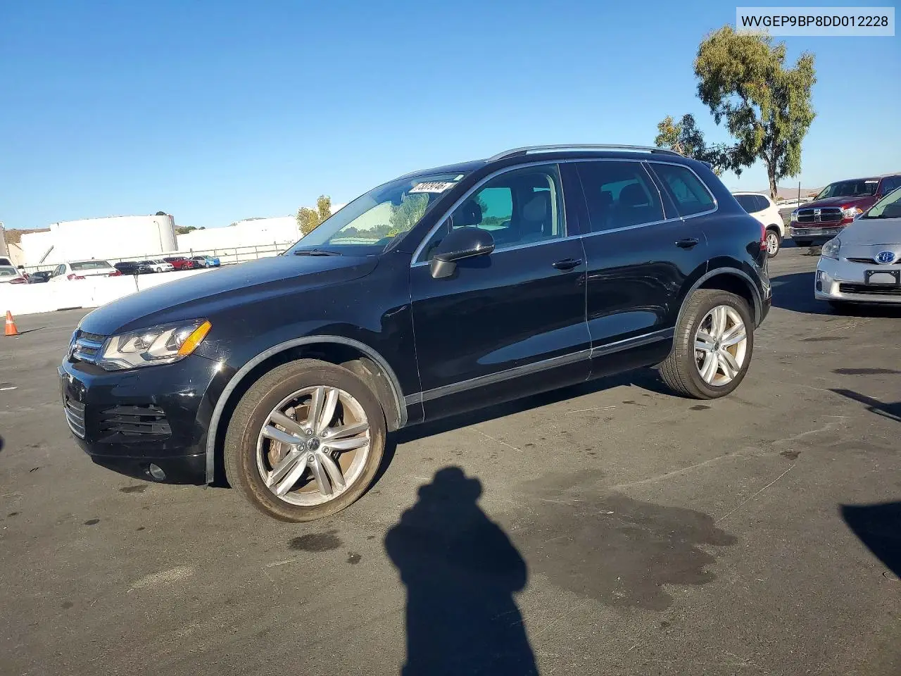 VOLKSWAGEN TOUAREG 2013, VIN WVGEP9BP8DD012228