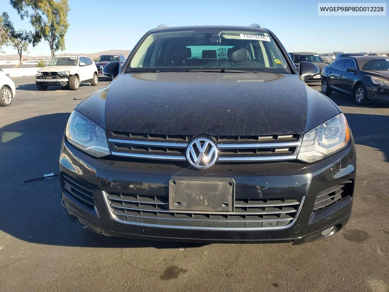 2013 VOLKSWAGEN TOUAREG VIN WVGEP9BP8DD012228 — фото 5