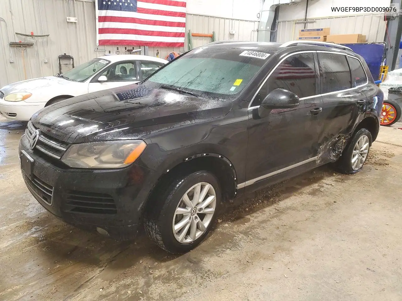 VOLKSWAGEN TOUAREG 2013, VIN WVGEF9BP3DD009076