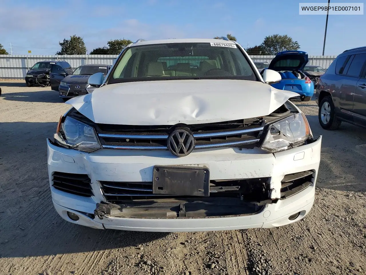 2014 VOLKSWAGEN TOUAREG VIN WVGEP9BP1ED007101 — фото 5