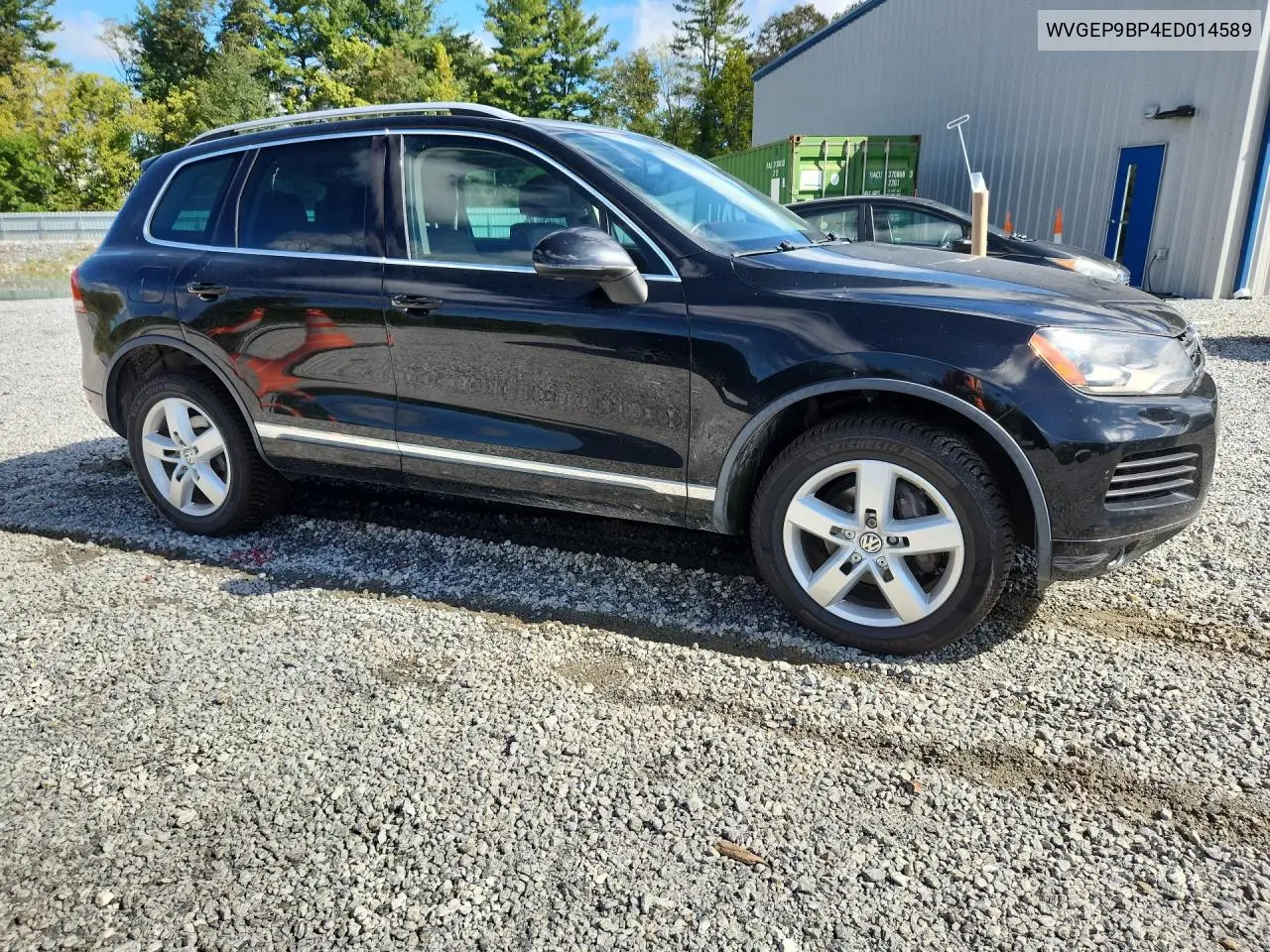 2014 VOLKSWAGEN TOUAREG VIN WVGEP9BP4ED014589 — фото 4