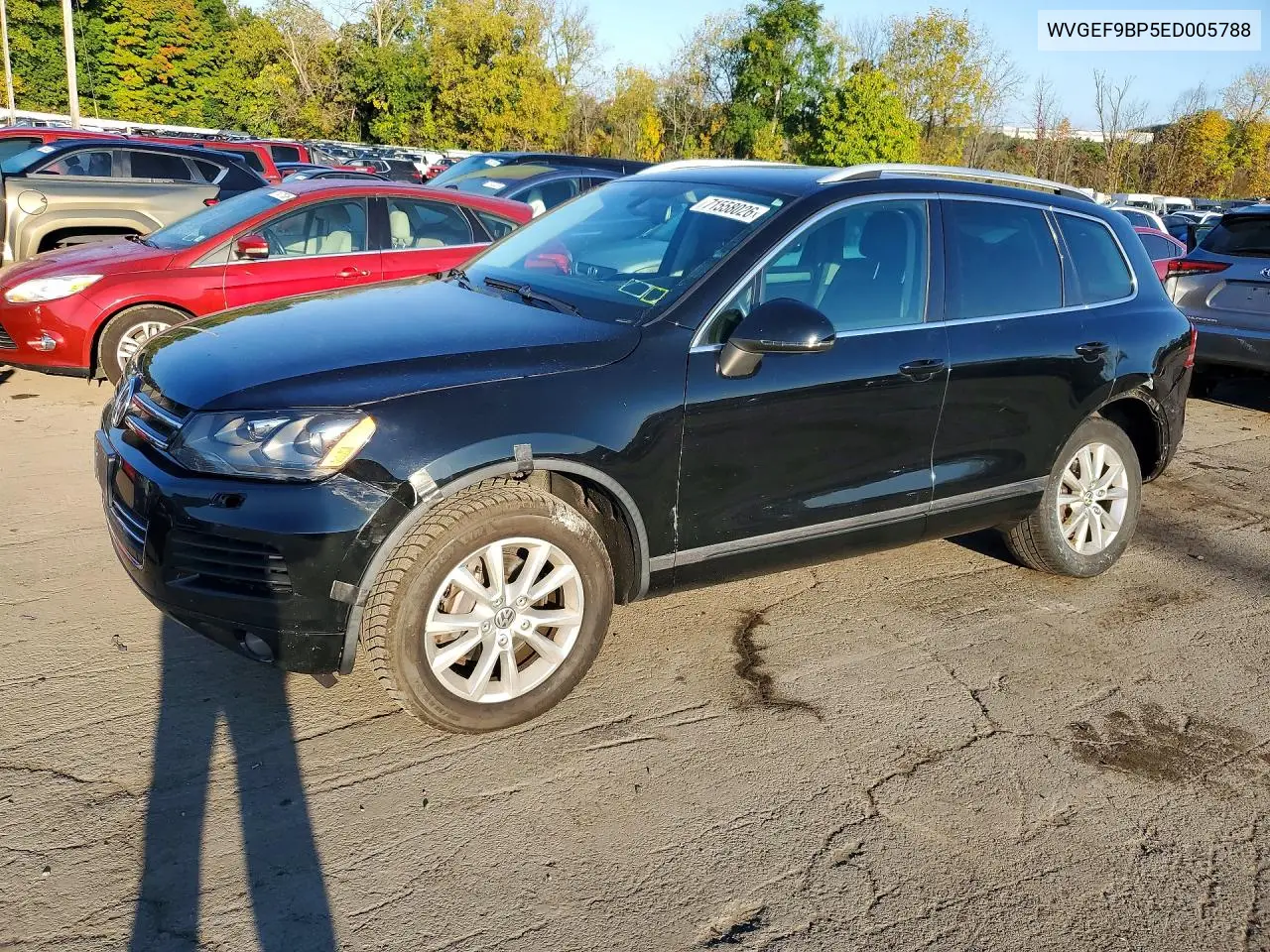 VOLKSWAGEN TOUAREG 2014, VIN WVGEF9BP5ED005788
