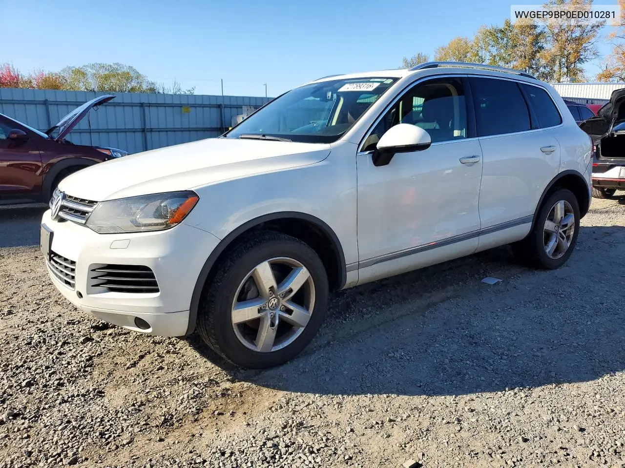 VOLKSWAGEN TOUAREG 2014, VIN WVGEP9BP0ED010281