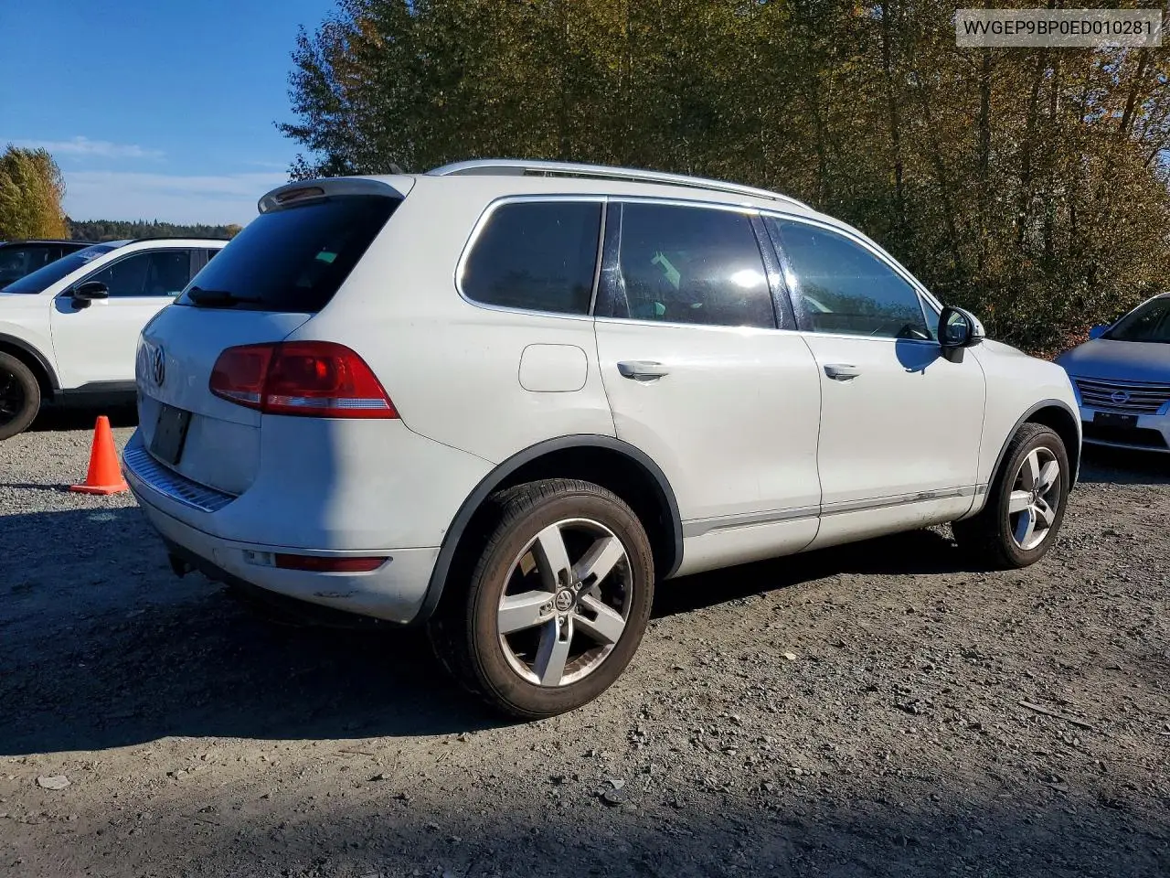 2014 VOLKSWAGEN TOUAREG VIN WVGEP9BP0ED010281 — фото 3